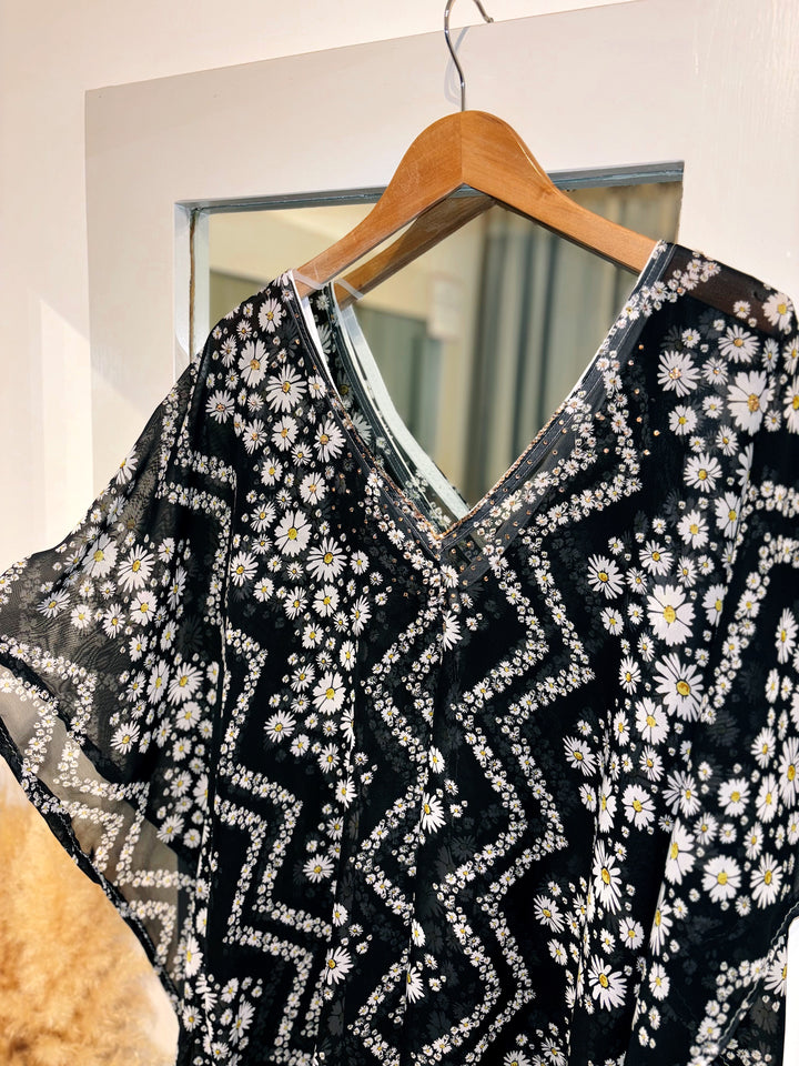 Daisy Embellished Cover-up