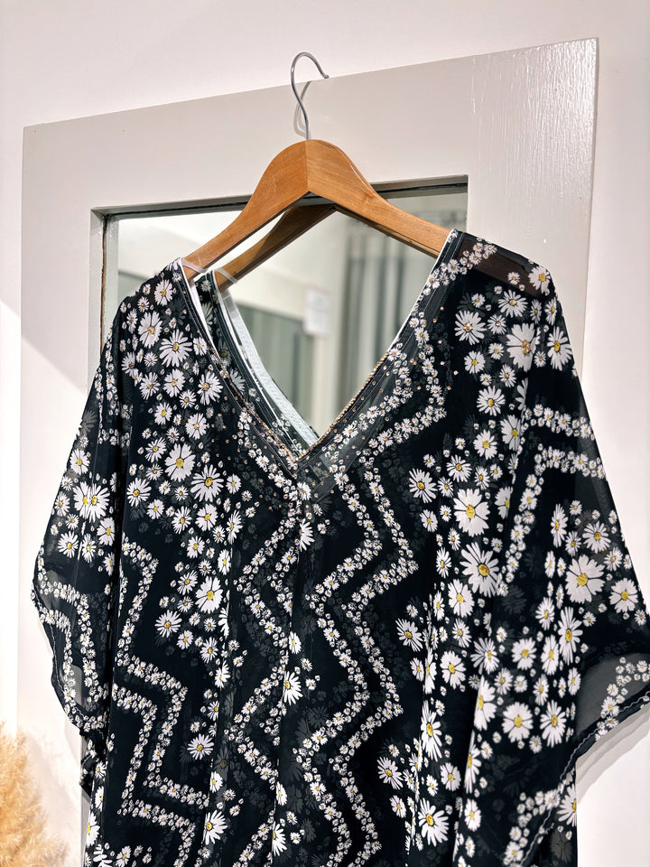 Daisy Embellished Cover-up