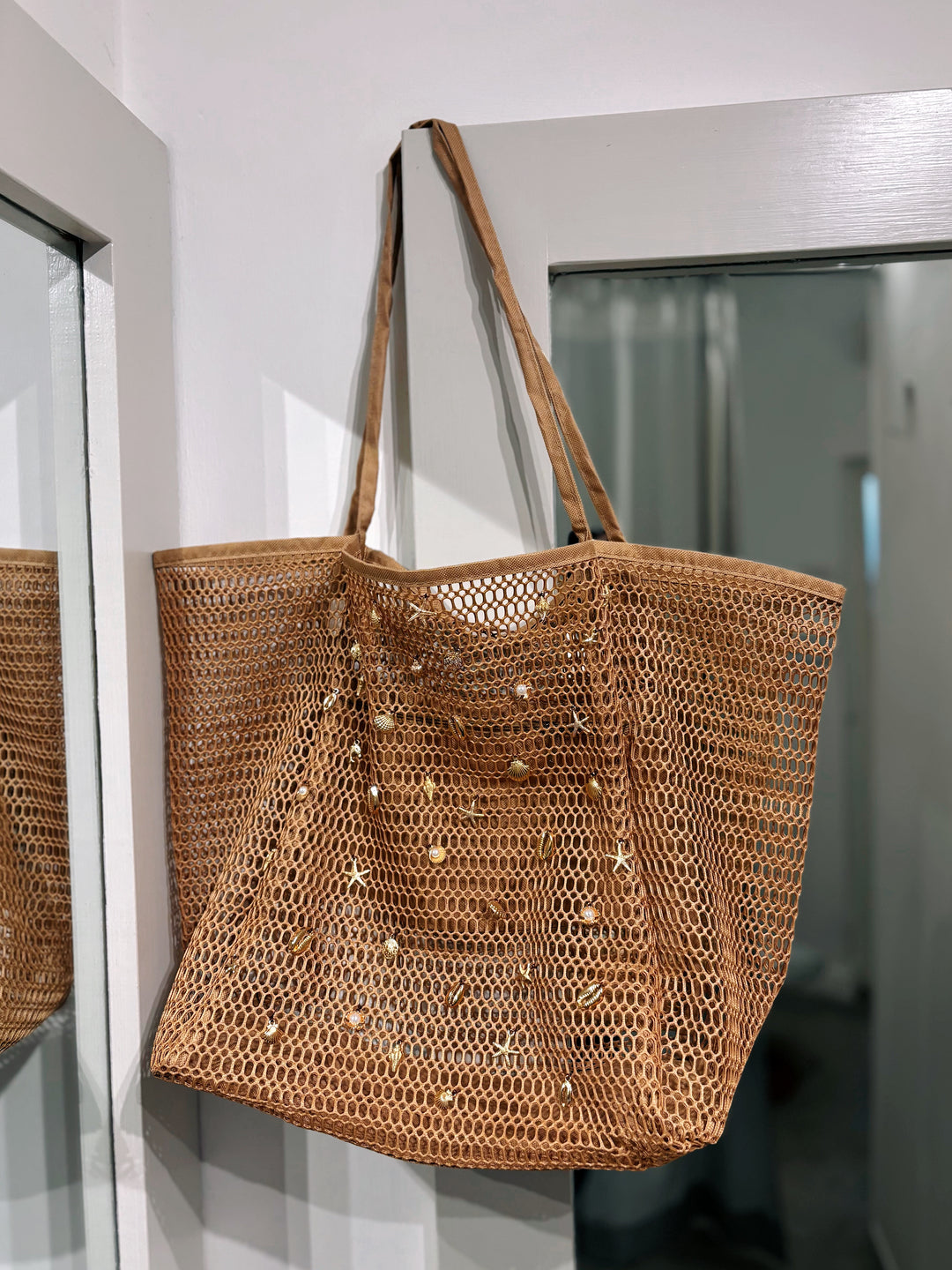 Sea Shell Net Beach Bag