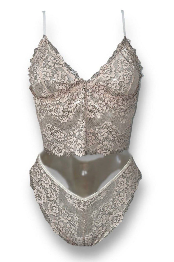 Olivia bralette & Brazilian Knickers Lingerie Set