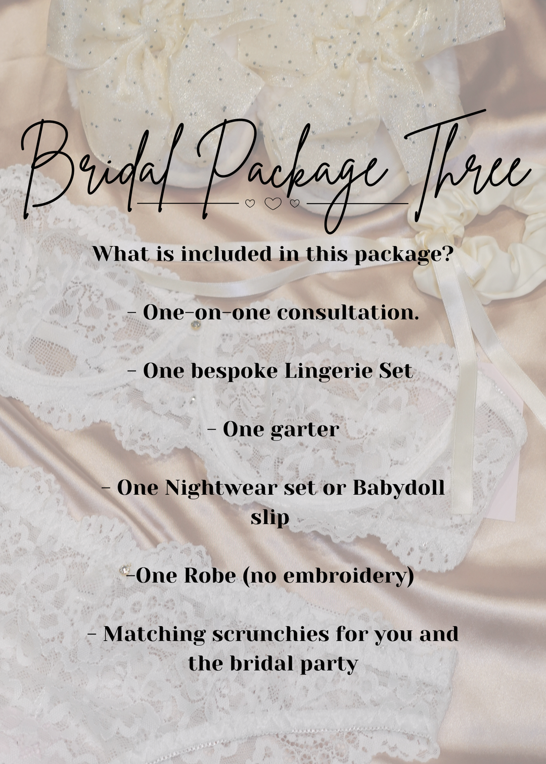 Bridal Package Three