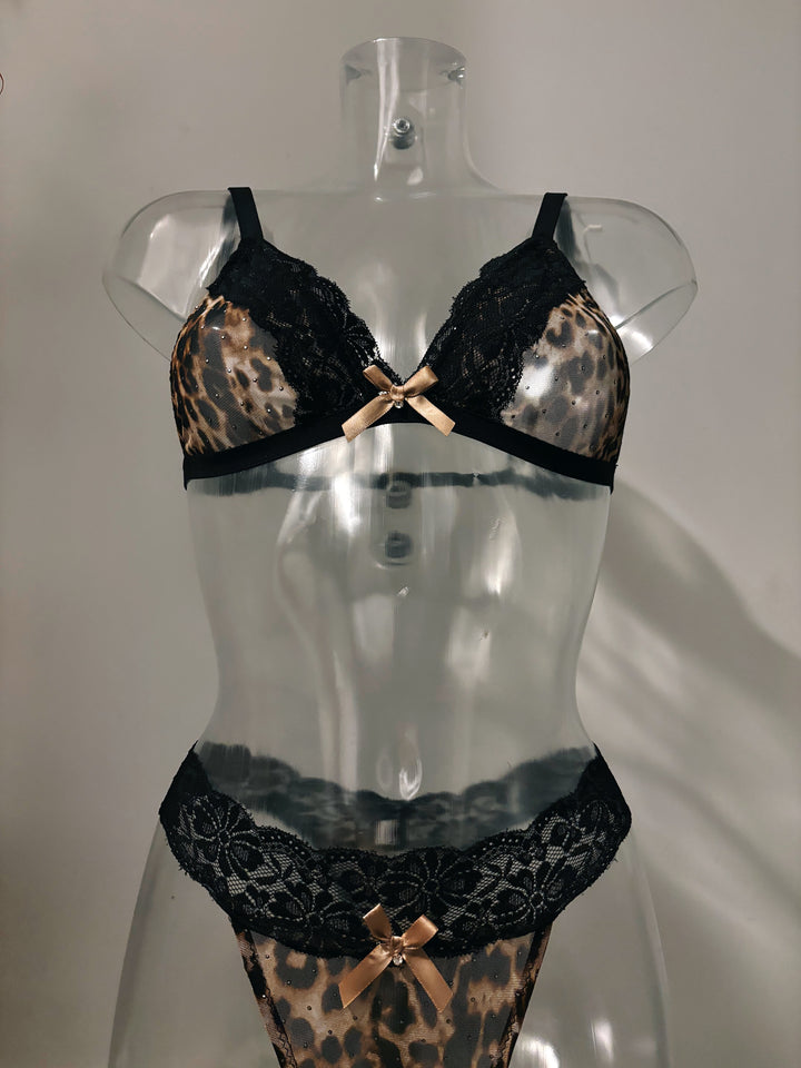 Wild Love Lingerie 3-Piece Set