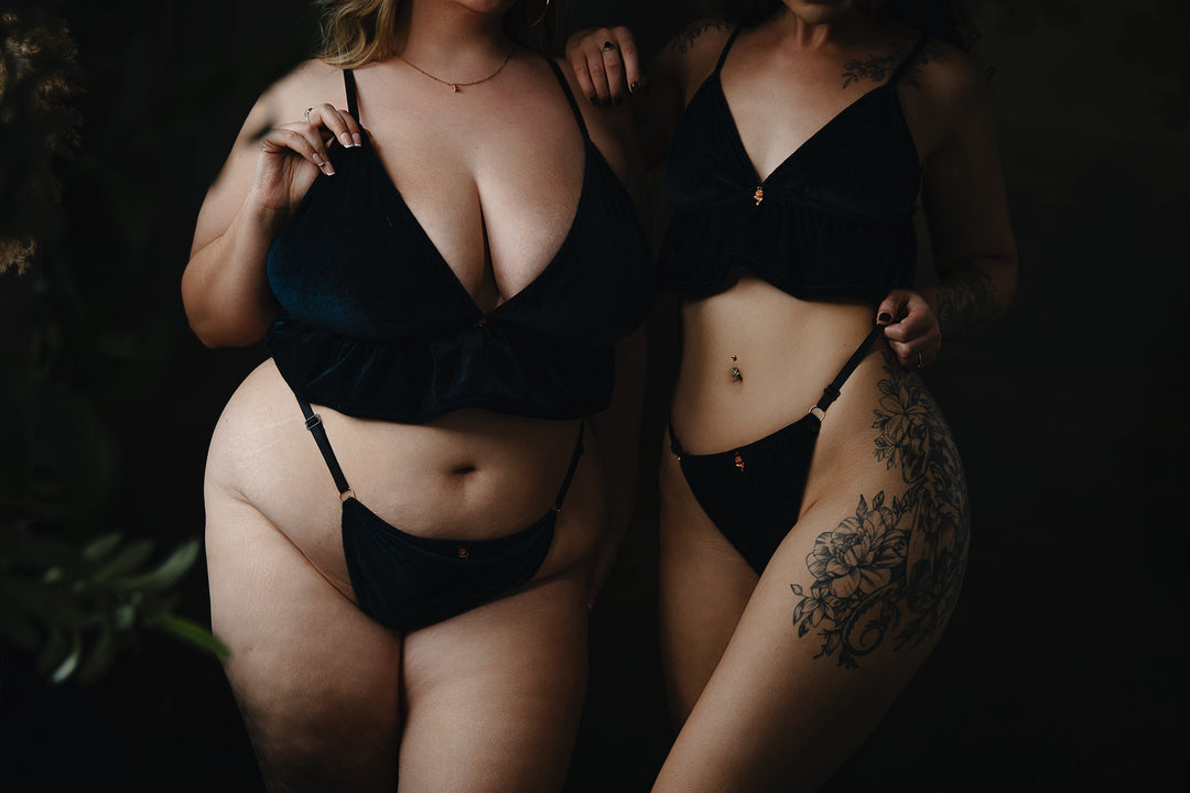 Midnight Muse Velvet Bralette