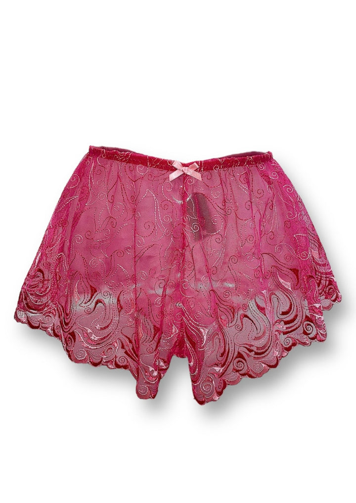 Pretty In Pink French Knicker Shorts