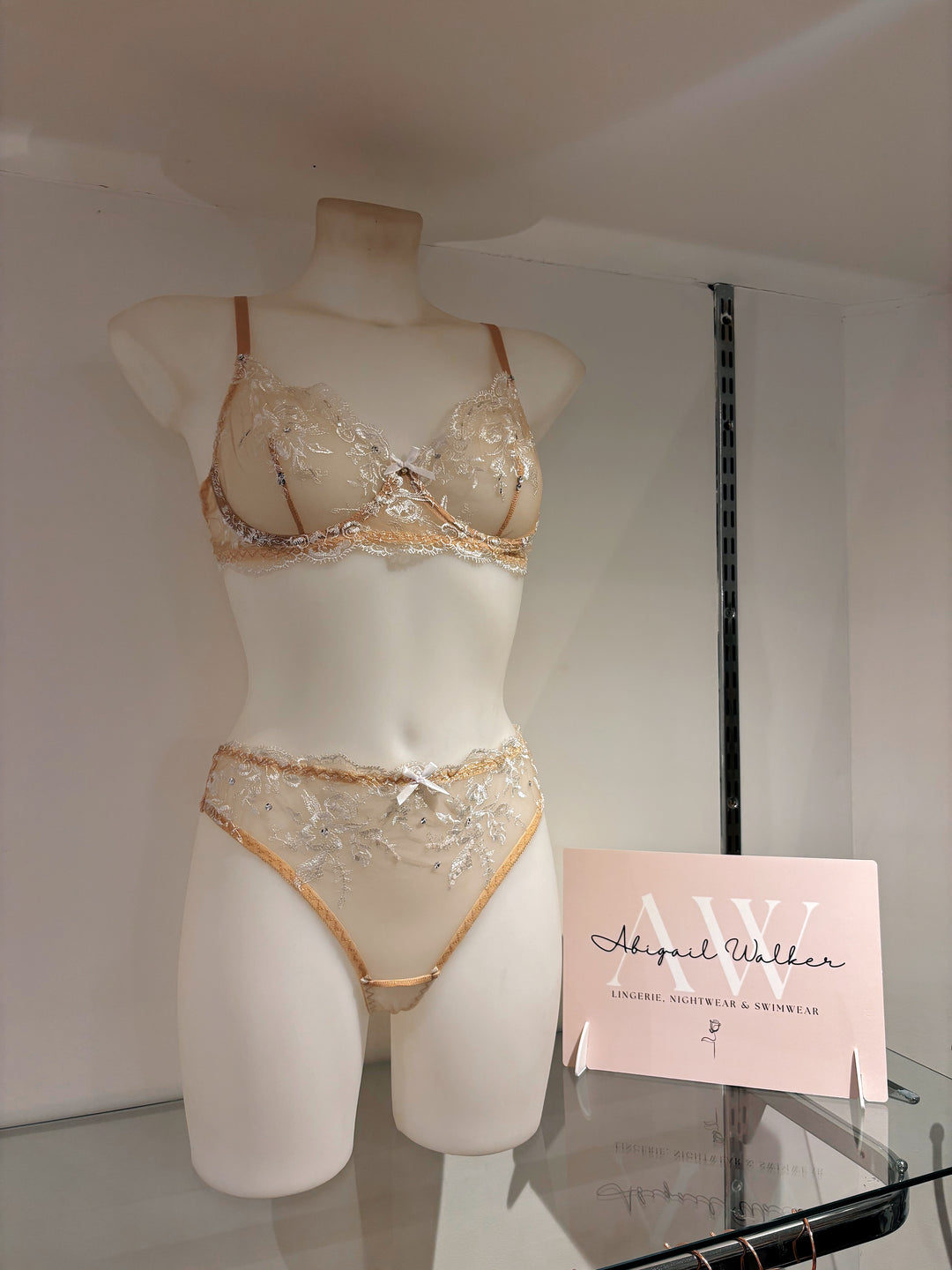 Whimsical Embellished Underwired Bra