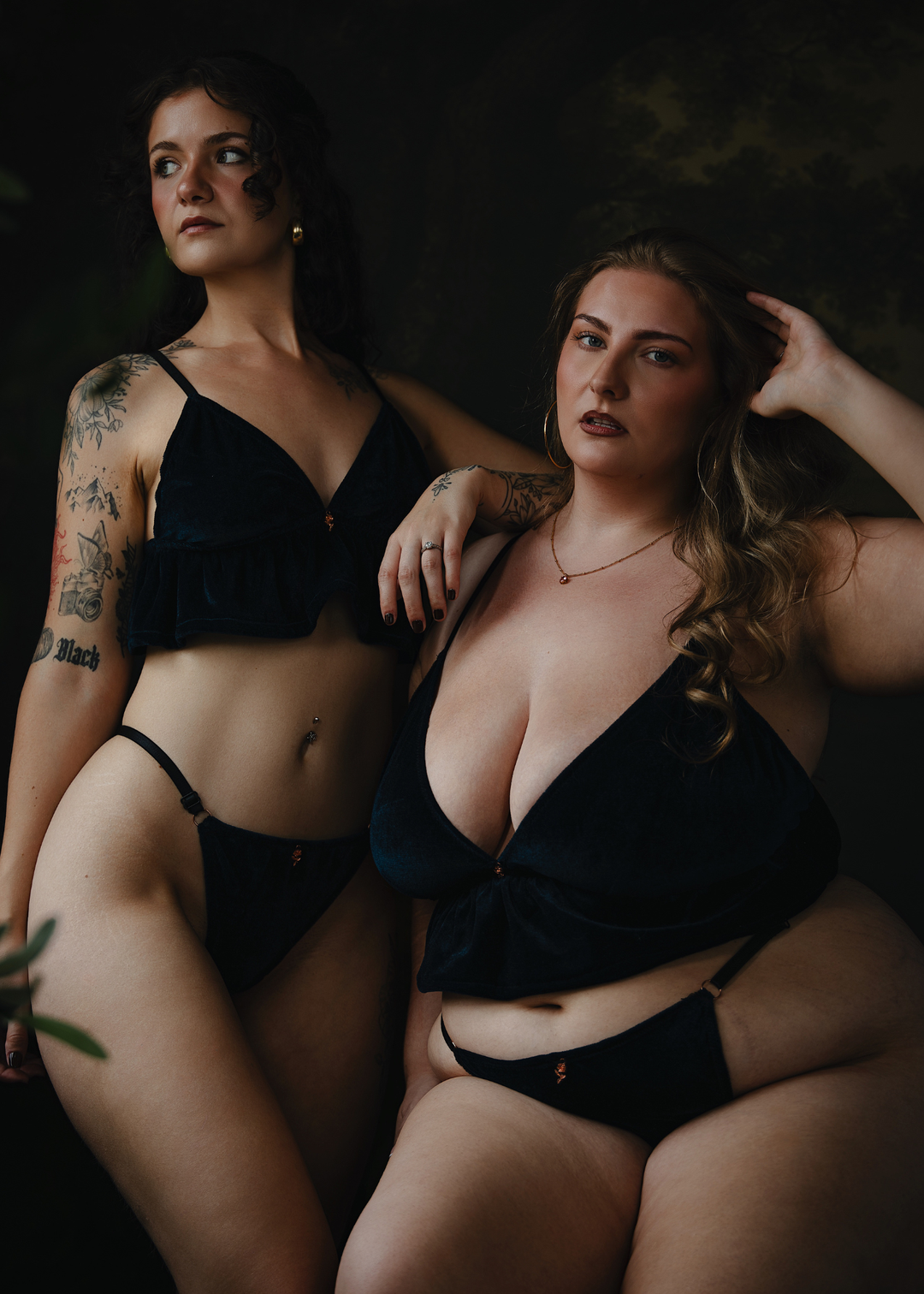 Midnight Muse Velvet Bralette