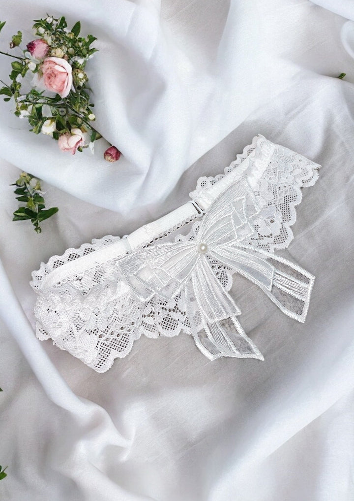 Luxury Lace Bridal Adjustable Garter