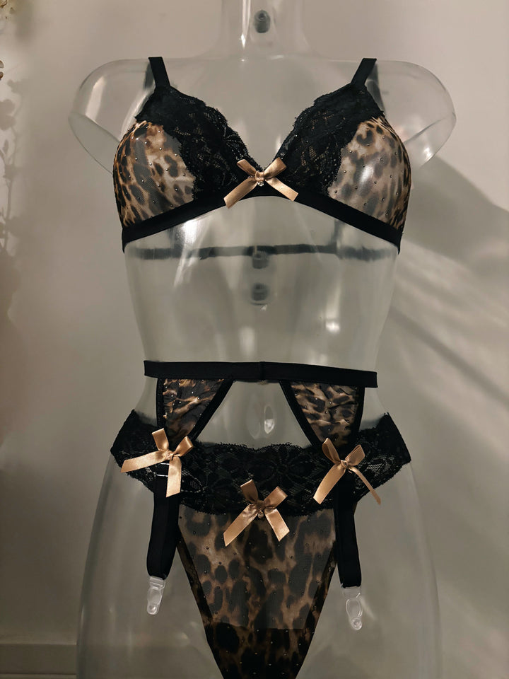 Wild Love Lingerie 3-Piece Set