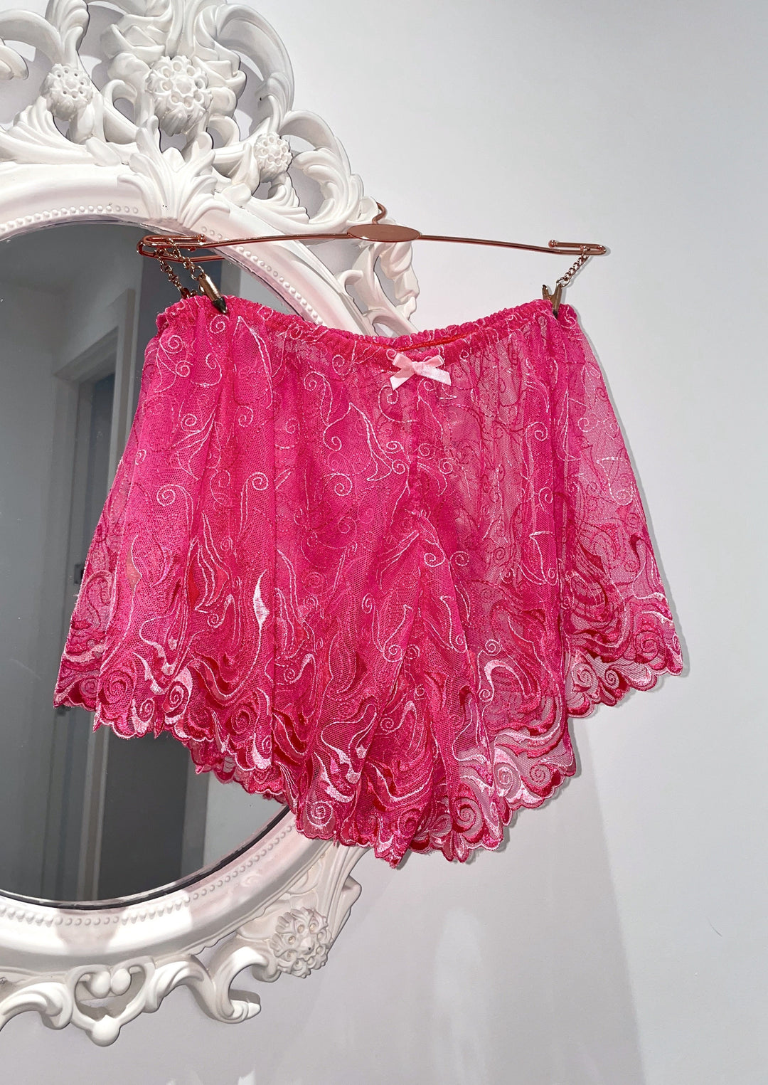 Pretty In Pink French Knicker Shorts