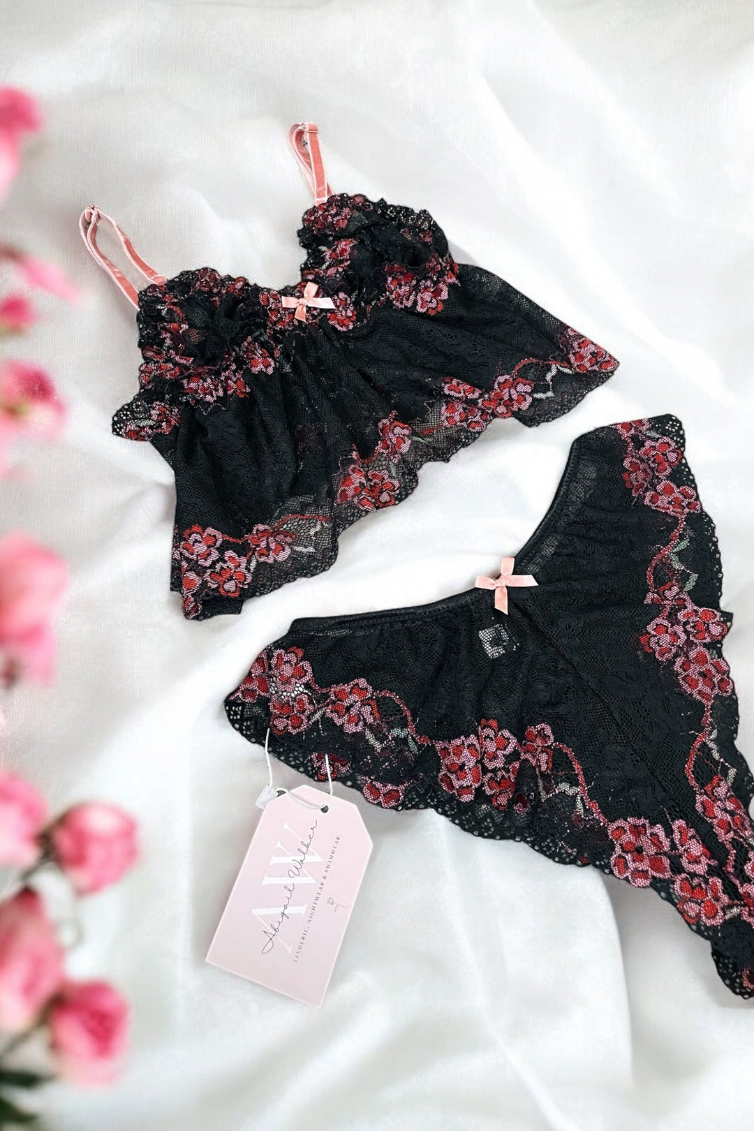 Ariah Bralette & Brazilian Knickers Set