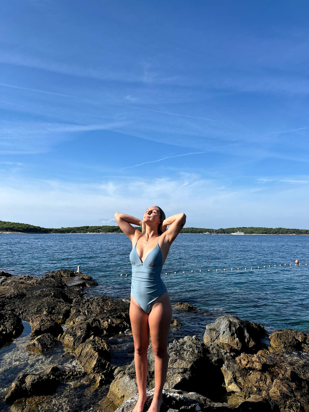 Saint-Tropez Swimsuit In Blue