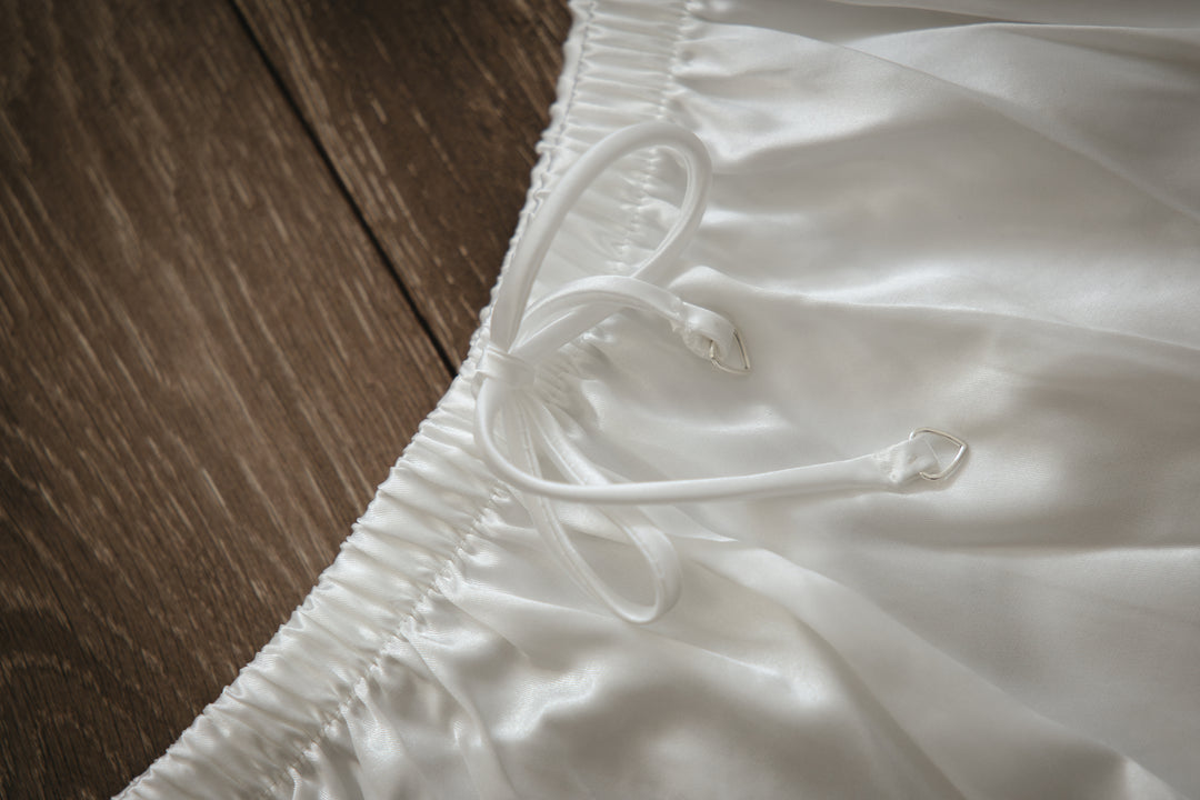 Willow Satin & Lace Shorts Nightwear Set
