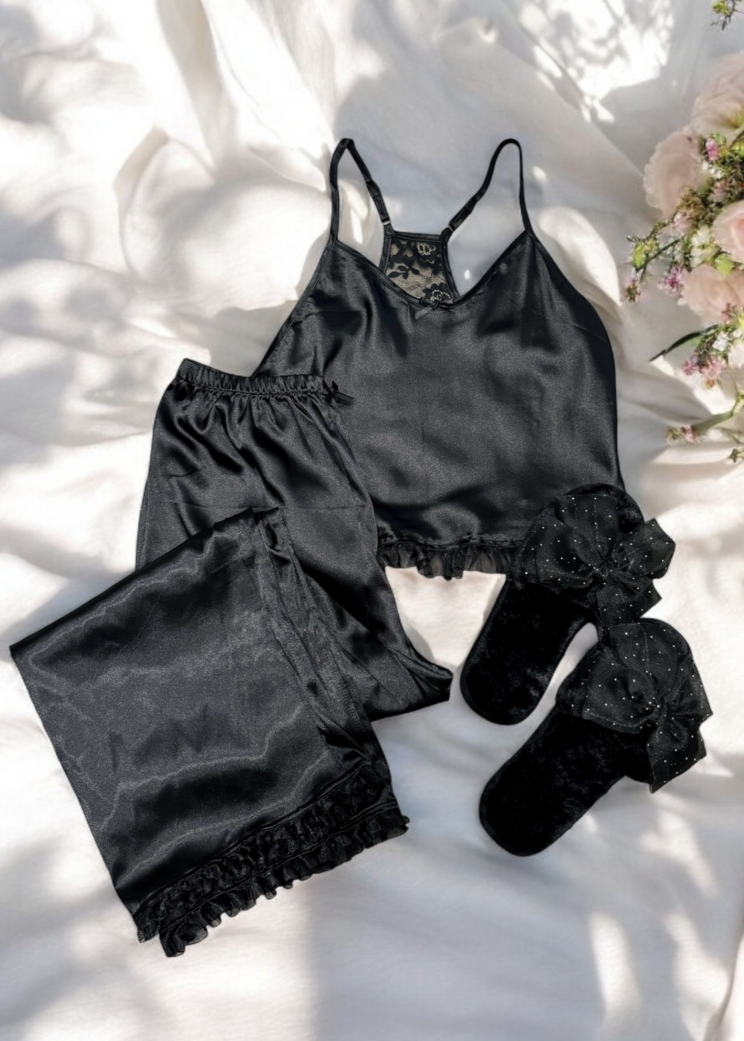 Christi Satin Long Nightwear Set