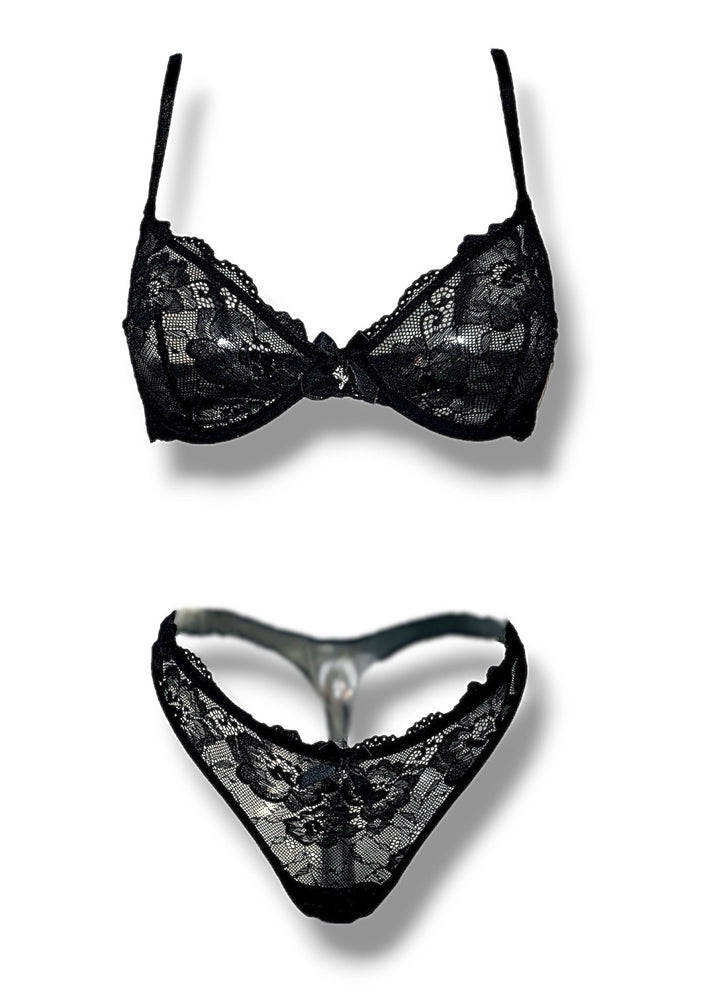 Mimi Embellished Underwired Lingerie Set