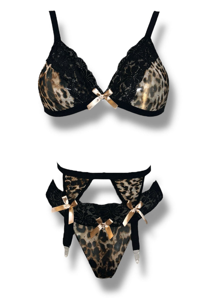 Wild Love Lingerie 3-Piece Set